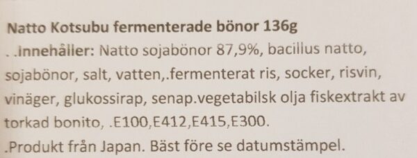 Natto Kotsubu fermenterade sojabönor - Bild 4